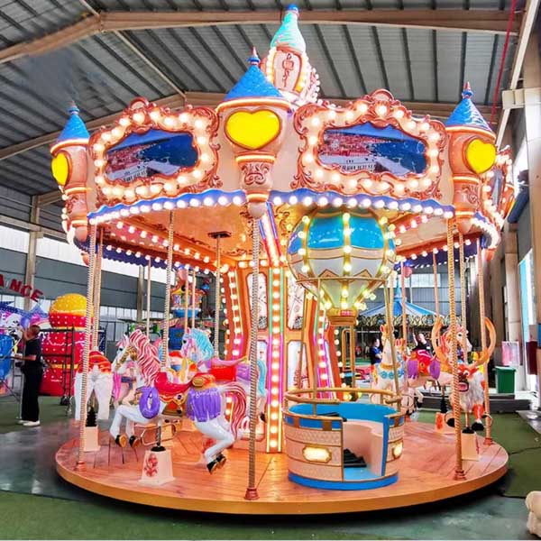 Carrusel parque de diversiones